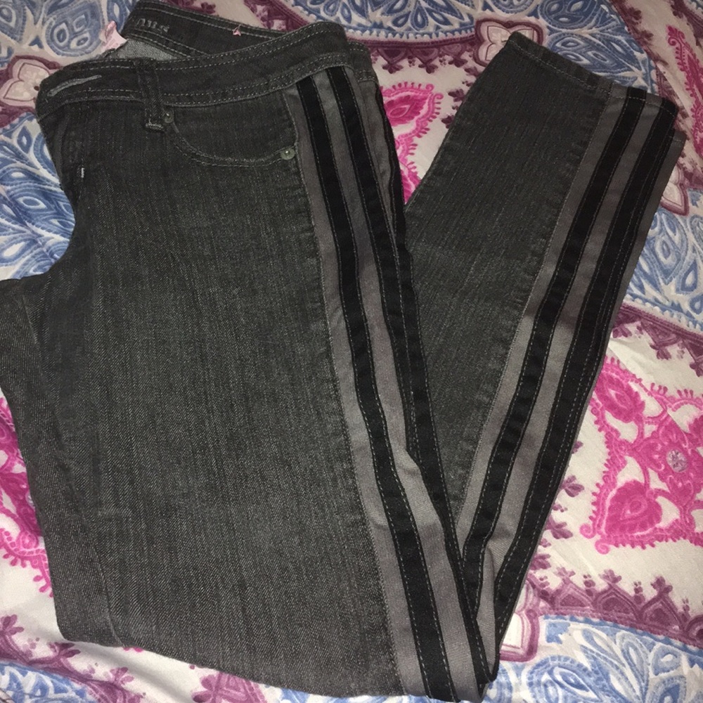 Grey-black Jeans